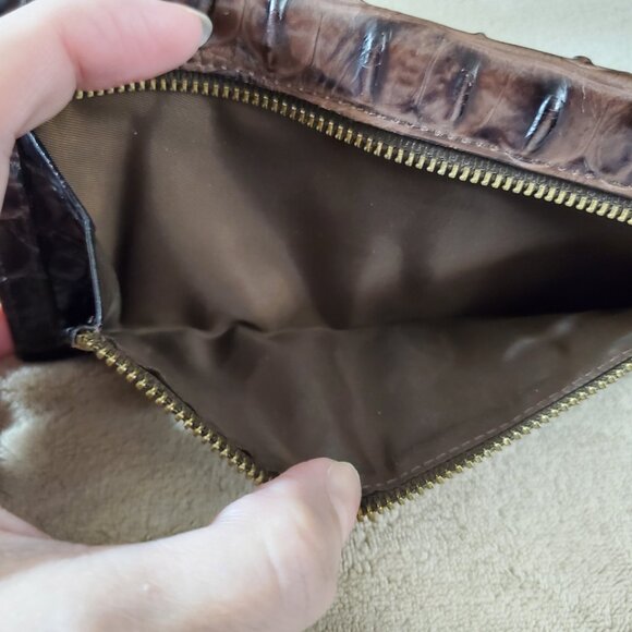 BRAHMIN ADY BIFOLD WALLET – COCOA SHADOW MELBOURNE – GENUINE LEATHER - Picture 7 of 7